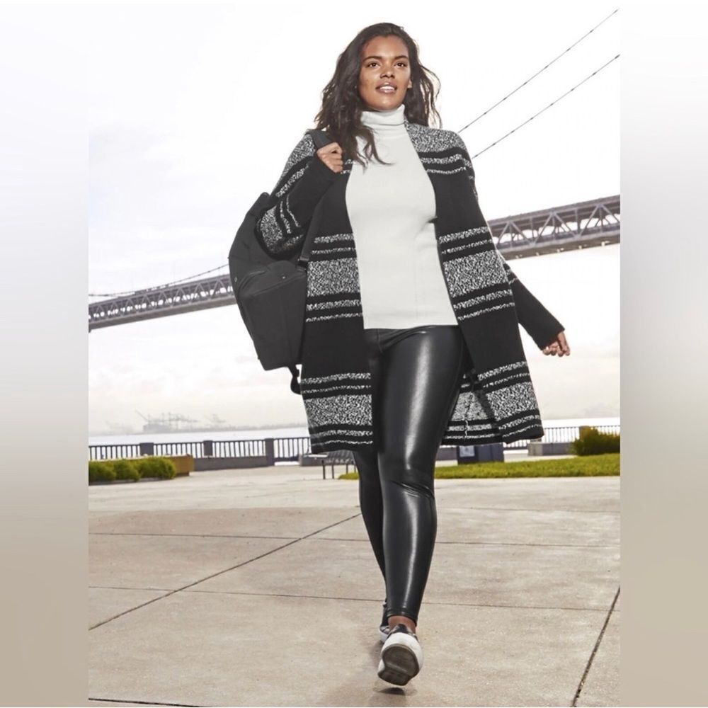 Athleta All Over Gleam Faux Leather Legging
